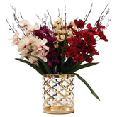 Ramo Flor Tipo Magnolia Decoracion Eventos Hogar Realista